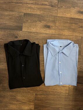 Men’s short sleeve button up
